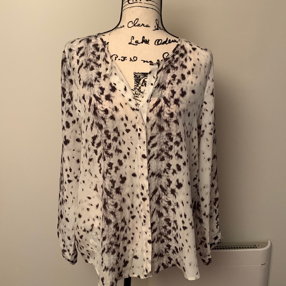 New silk blouse